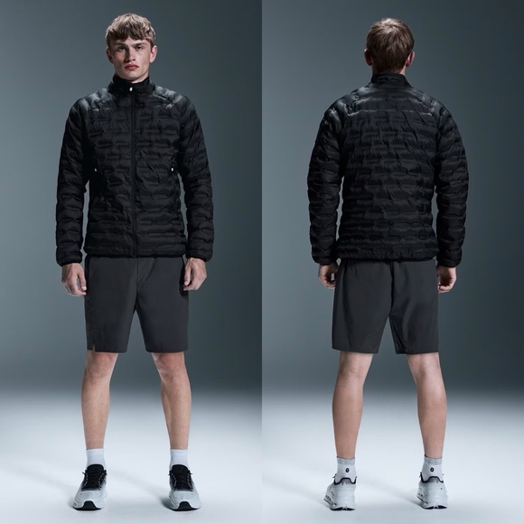 ON Running Men's Switch Black Puffer Jacket M - Picture 2 of 15